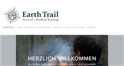 Desktop Screenshot of earthtrail.de