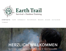 Tablet Screenshot of earthtrail.de